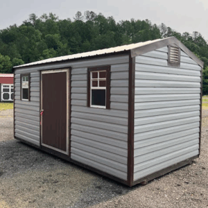 8x16 Metal Grey/Brown