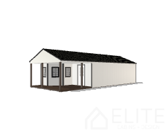 Smoky Mountain Cabin 16x40