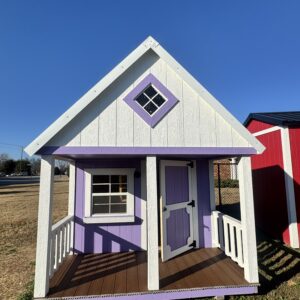 Purple/White shed